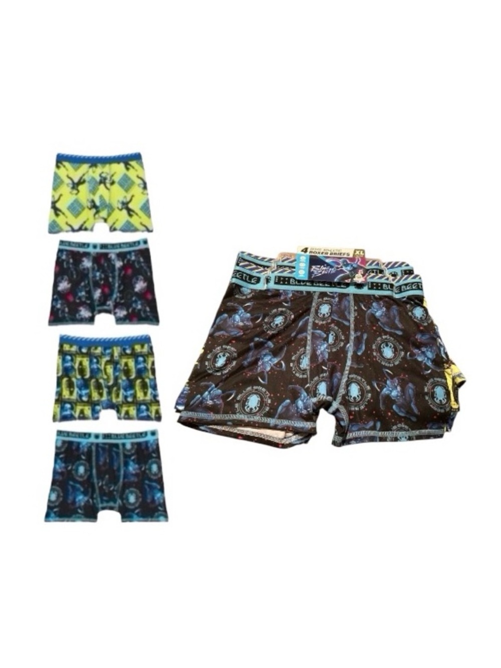 Blue Beetle Character Boxer Shorts